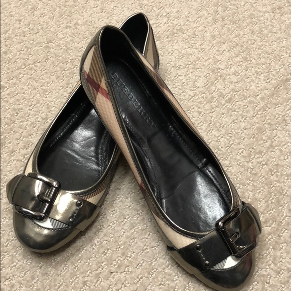 burberry ballet flats sale